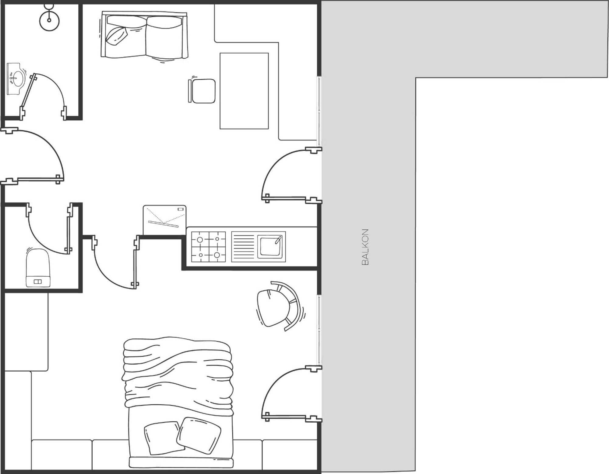 Appartement Rosengarten 란켄펠트 객실 사진